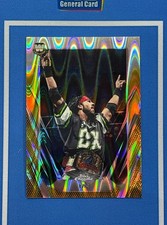 2026 Topps Chrome WWE X-Pac 43/50 Gold Wave Refractor