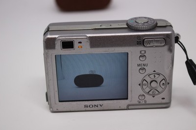 Sony Cyber-shot DSC-W5 5.1MP Digital Camera - Silver for sale