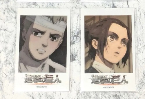 Attack on Titan Cheki Cheki Style kard Falco Gabi Batch | eBay