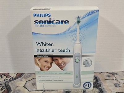NEW Philips Sonicare HealthyWhite Sonic Electric Toothbrush HX6711/02 Open Box