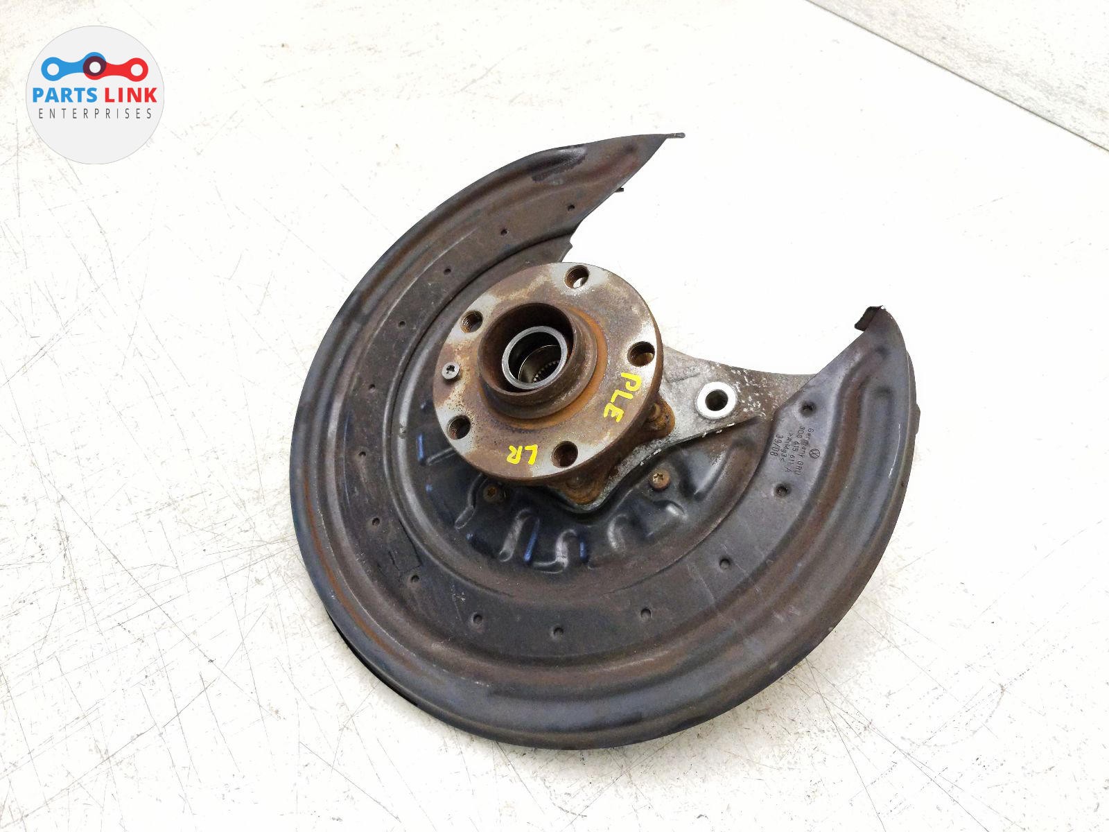 06-12 BENTLEY CONTINENTAL FLYING SPUR REAR LEFT SPINDLE KNUCKLE WHEEL HUB GT 3W2