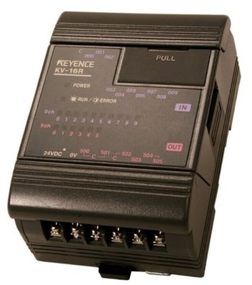 Keyence KV-16R Super-Small Programmable Logic Controller With Built-In Display