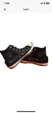 Converse Chuck Taylor All Star Leather Hi Shoes, 169729C Black Size 6 NIB