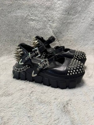 Harsh Rewards Platform Sandals Lamoda Spike Stud Chain