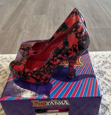 Funtasma Splatter Costume Heels (Runs Small)
