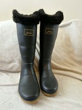 Joules Downton Tall Rain Boots Women's Size UK 8