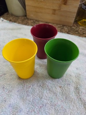 tupperware vintage tumblers 6 oz
