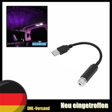 Auto Decke Innenbeleuchtung Atmosphäre LED Sternenhimmel Plug-and-Play lila