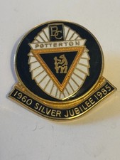 Potterton Bowling Club - Silver jubilee badge