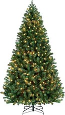 Seasonal Expressions 7.5' 1480 Tips Extra Full Spruce Artificial Holiday WHITE