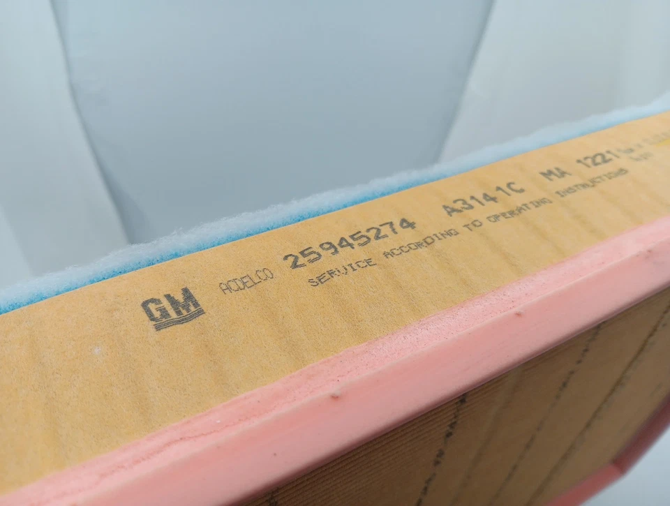 Filtro de aire AC Delco A3141C para 11-16 Chevy GMC 6,6 L Duramax diésel OEM lavable Foto 2 de 3