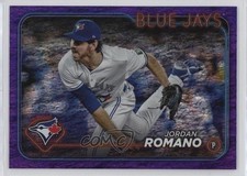 2024 Topps Series 1 Purple Holofoil 151/799 Jordan Romano #101 11ur