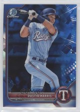 2022 Bowman Chrome Sapphire Edition Prospects Dustin Harris #BCP-190 0l1