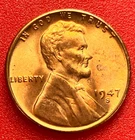 1947-S Lincoln Wheat Cent Penny GEM RD BU From an Original Bank Roll