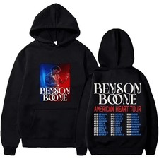 Benson Boone merch 2025 American Heart Tour Hoodie