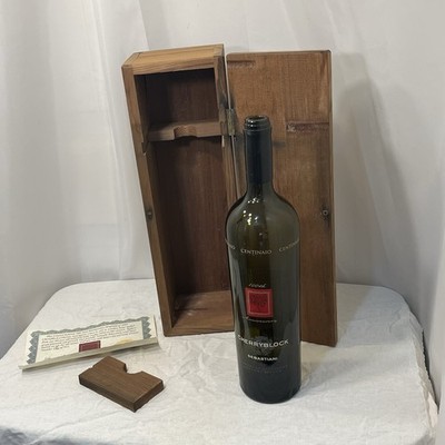 MT Magnum Wine Bottle Box COA Sebastiani 100 Ann Cherryblock Cabernet Sauvignon