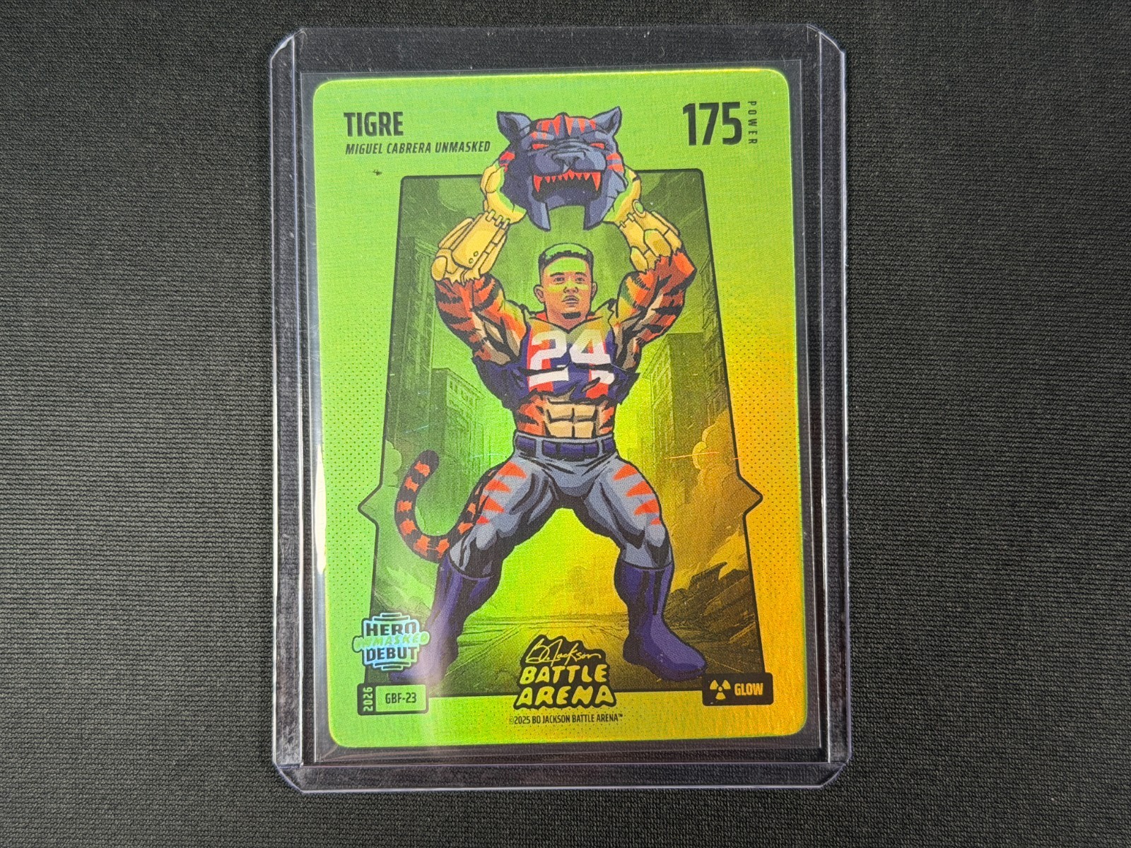 2026 Bo Jackson Battle Arena Tigre Glow SSP Power 175 Miguel Cabrera GBF-23