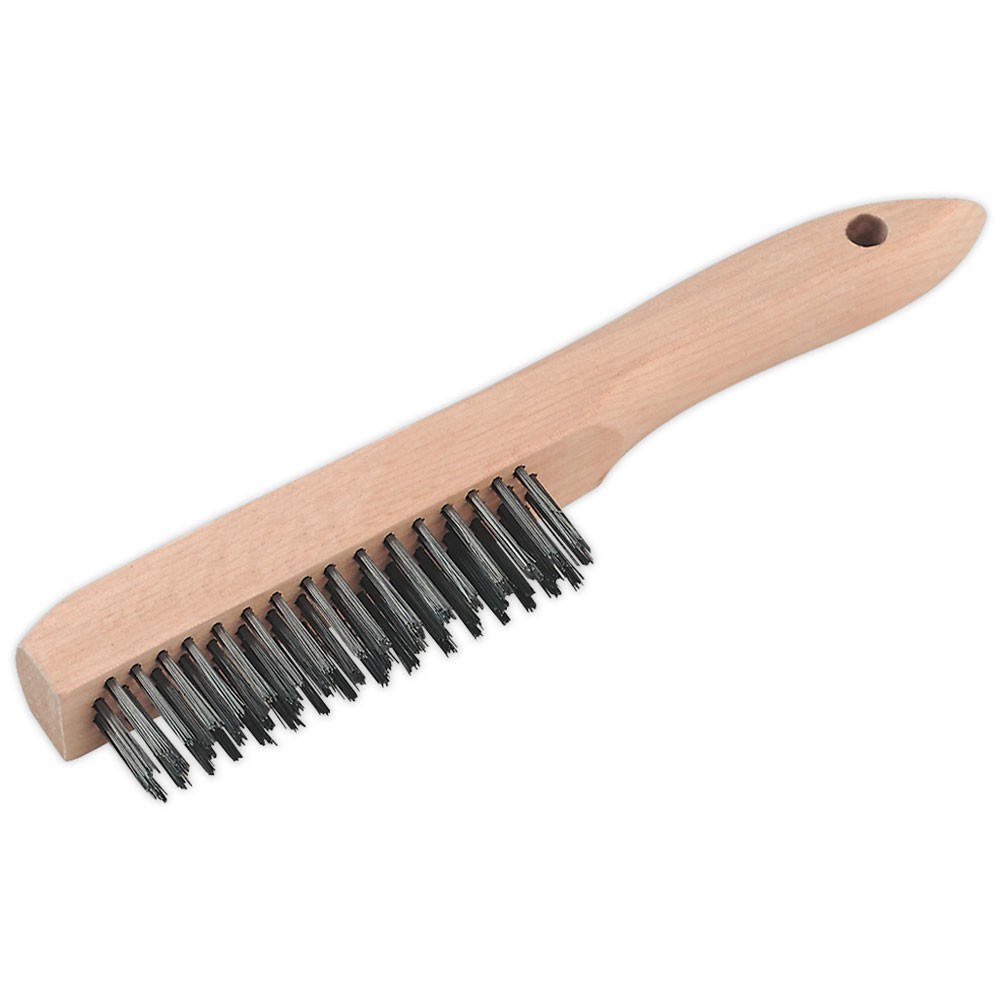 Sealey Wire Brush with Steel Fill 260mm