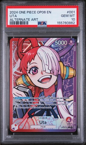 Uta (Alternate Art) graded PSA 10 for sale on eBay