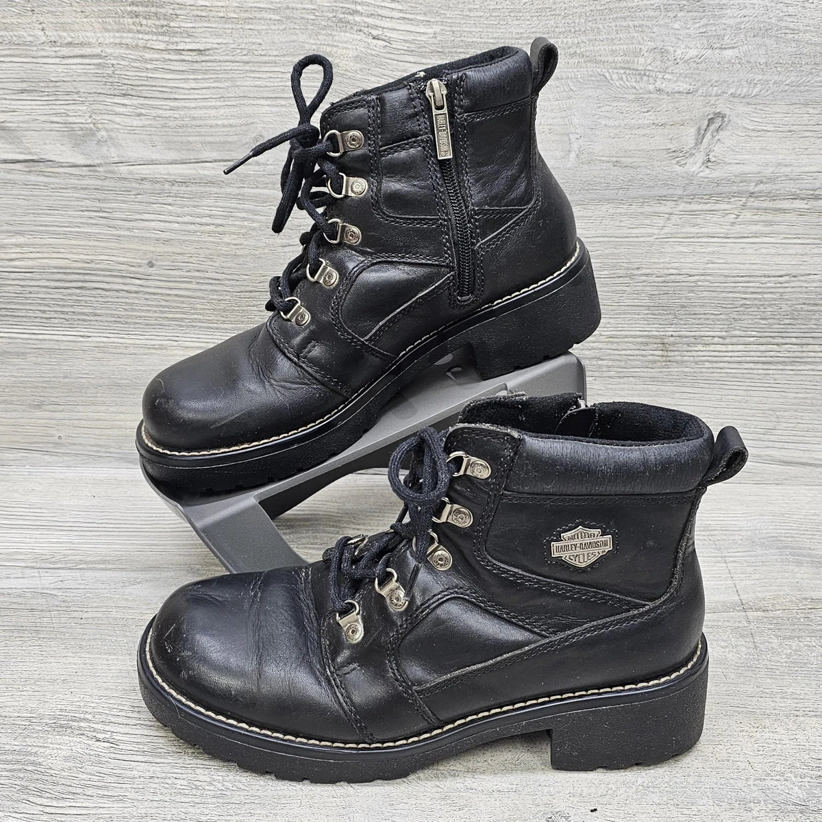 Harley-Davidson Block Biker Boots for Women for sale | eBay