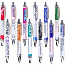 Yj Premiums 12 Pc Pharmacy Pens for Nurse & Pharmacist | Funny Drug Nursing Week