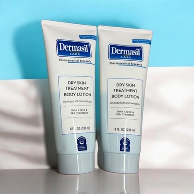 Dermasil Dry Skin Treatment 8 oz. Tubes 2 Pack