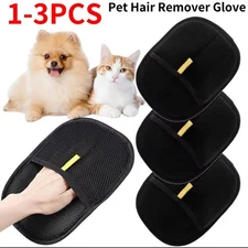2 pcs the magic brush pet hair remover kivori pet hair removal gloves electro...