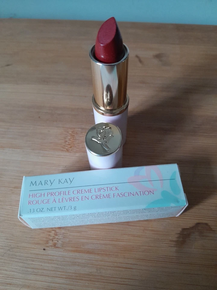 Lápiz labial crema de alto perfil Mary Kay 0,13 OZ mousse de chocolate NOS Foto 2 de 2