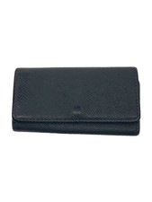 LOUIS VUITTON Multicle 4 Taiga BLK Leather BLK Men's