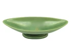 Red Wing Pottery Cyprus Green Compote Charles Murphy M-5006 11.25X4.25X3.25 in.