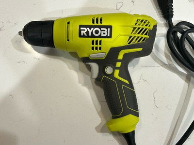 #ad Ryobi 3 8 in. Corded Drill – 120V Variable Speed – Model D43 $15.99