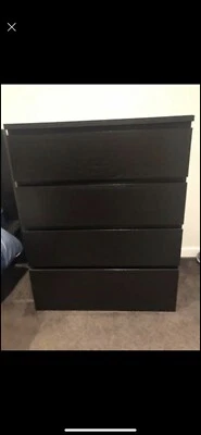 Ikea Malm Tall Chest Of 4 Drawers Dressers Drawers