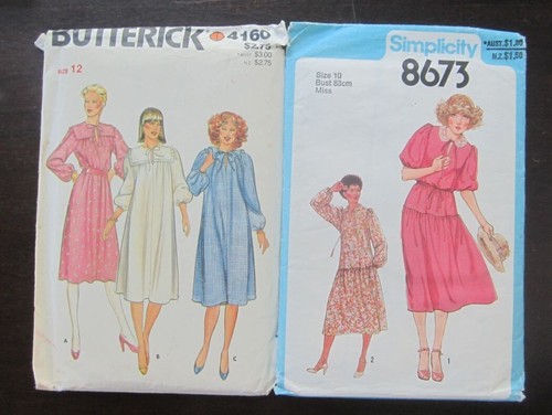 Lot of 17 Vintage sewing patterns, Vogue, Simplicity, 1970's and 1980's. - Picture 12 of 16