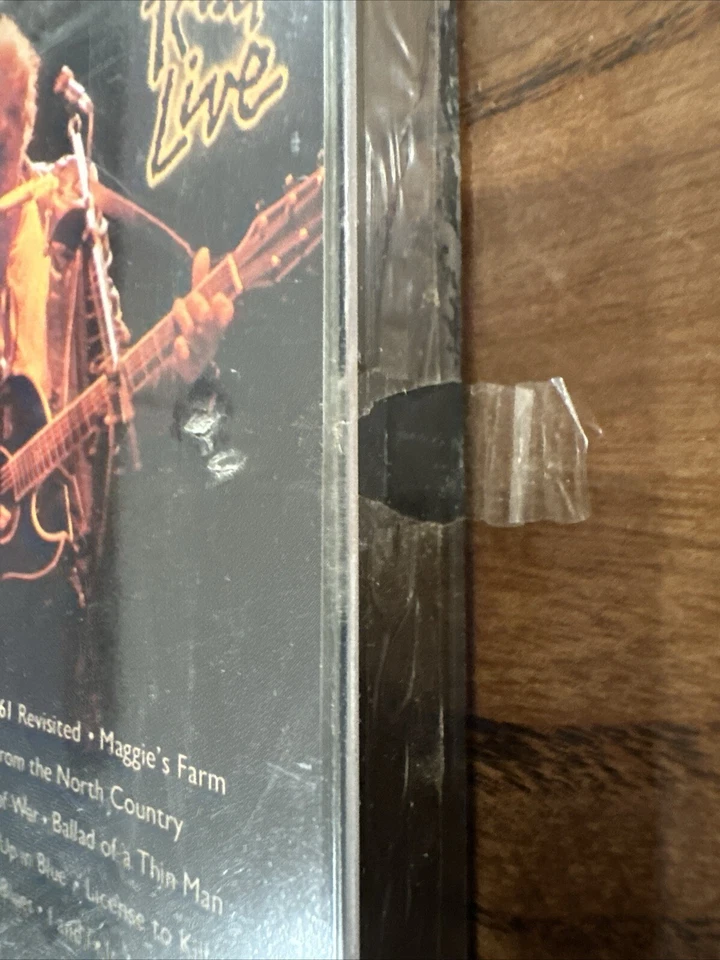 VINTAGE 1984 Bob Dylan Real Live - Cassette NEW!!! - Image 4 of 4