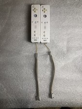 Lot of 2 Official OEM Nintendo Wii Remote White RVL-003 Controllers Tested