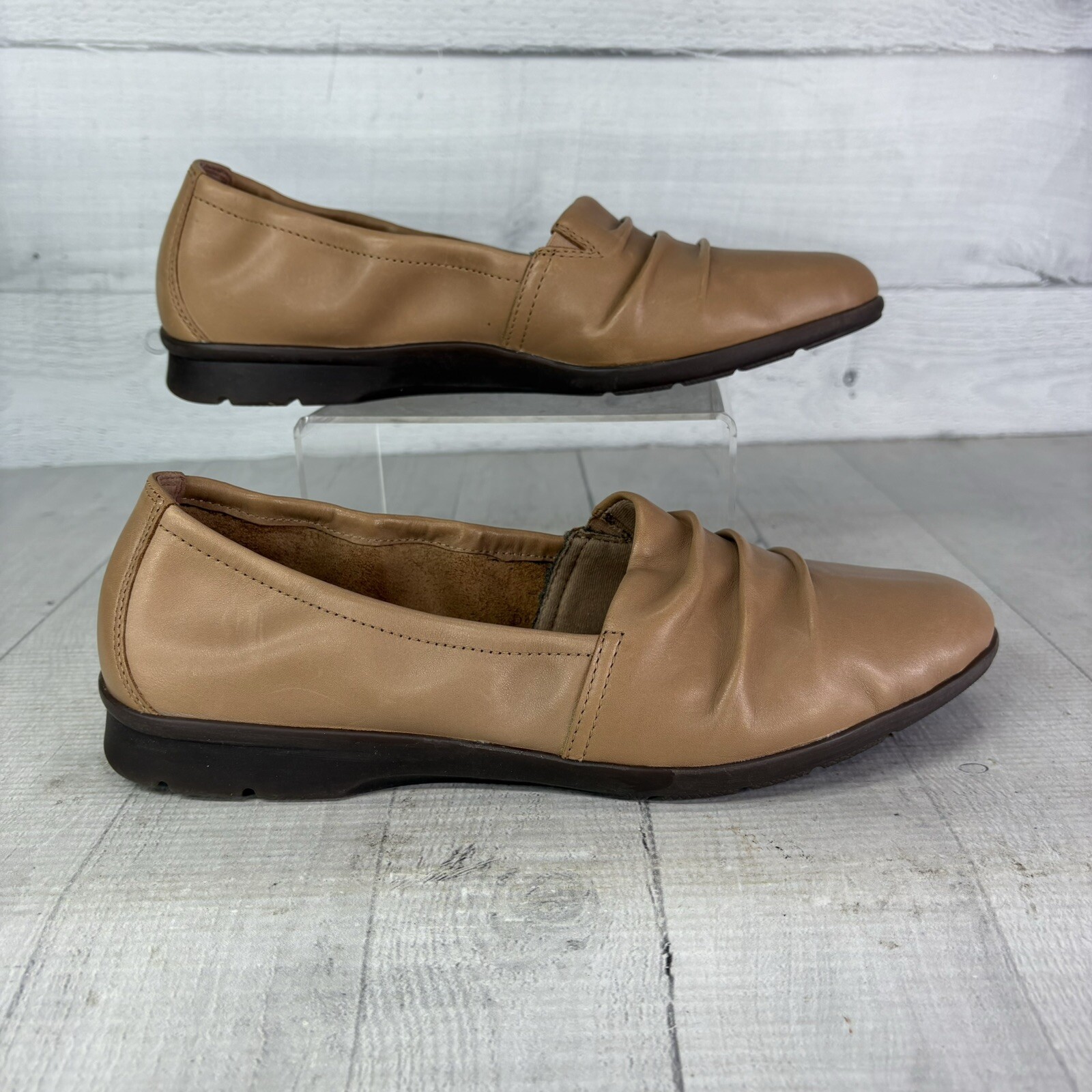 Clarks JENETTE RUBY Ultimate Comfort Praline Leat… - image 3