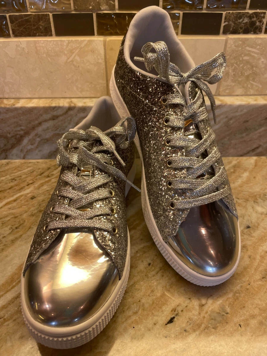 Corkys Glaring Gold Chunky Glitter Raised Sneaker Shoes – Emma Lou's  Boutique