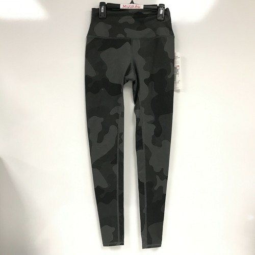 Alo Yoga Womens Black Camo Trinity High 
