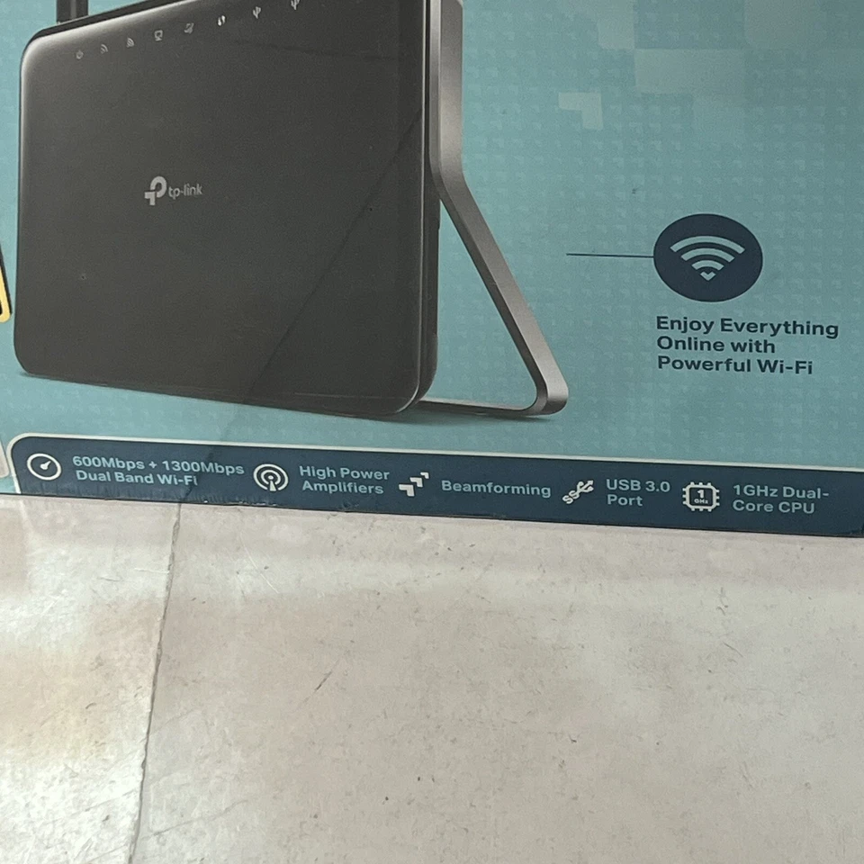 TP-Link AC1900 High Power Wireless Dual Band Gigabit Router (Archer C1900) NIB - Image 4 of 4