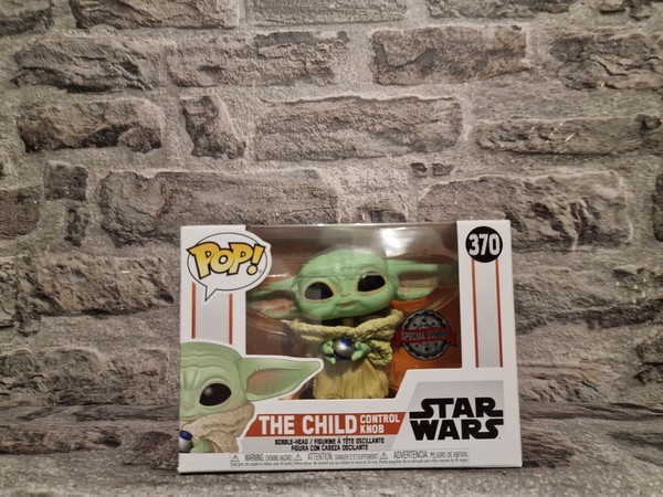 Funko Pop Star Wars The Child Control Knob 370 Special Edition Pop! Figur ☆-image