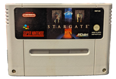 Super Nintendo Stargate | Gut | Nur Modul | SNES Spiel Retro RAR #SOP 2815 J7