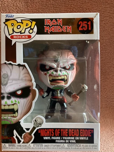 Pop Funko Iron Maiden Nights of the Dead Eddie #251 - Damaged