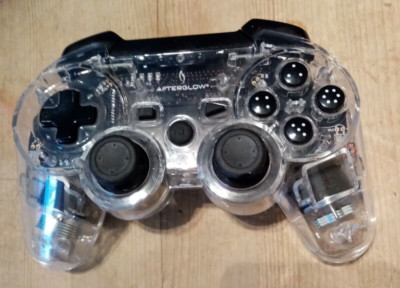 PDP Afterglow für PS3 Wireless Controller klar Modell 064-015TGAP -