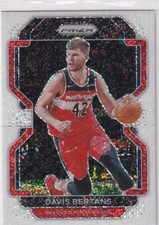 Panini Prizm 2021-22 NBA Basketball No. 23 Davis Bertans White Sparkle SP
