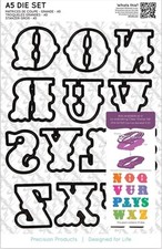 Xcut Xpress Nesting Die Sets - A5 Carnival Alphabet N-Z