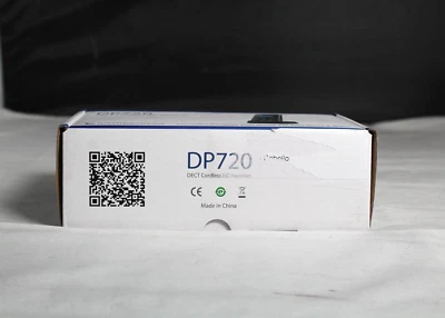 Grandstream DP720 Dect Cordless VoIP Telephone w/ Battery, Belt Clip, Base, Cord