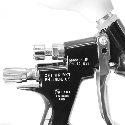 TE20 1,3 mm Boquilla LVMP Coche Herramienta de Dolor Pistola Pulverizadora Negra Imprimación para Devilbiss - Imagen 7 de 10
