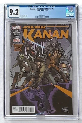 Star Wars: Kanan - The Last Padawan #6 CGC 9.2 NM-