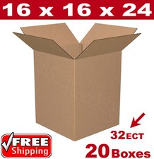 20 - 16x16x24 Cardboard Boxes Mailing Packing Shipping Box Corrugated Carton