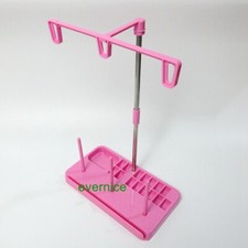 1 Set of 3 Spool Holder Thread Stand for Sewing Embroidery Quilting Machine-pink